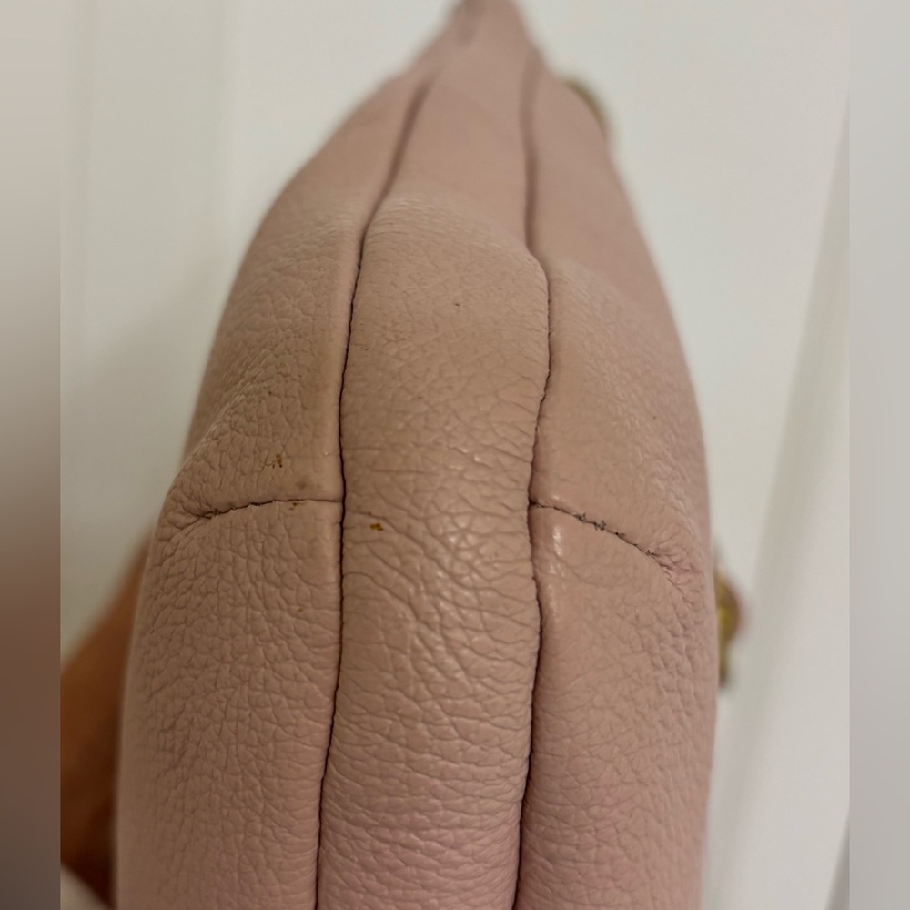 Fossil Blush Pink Leather Crossbody Bag - Picture 6 of 9
